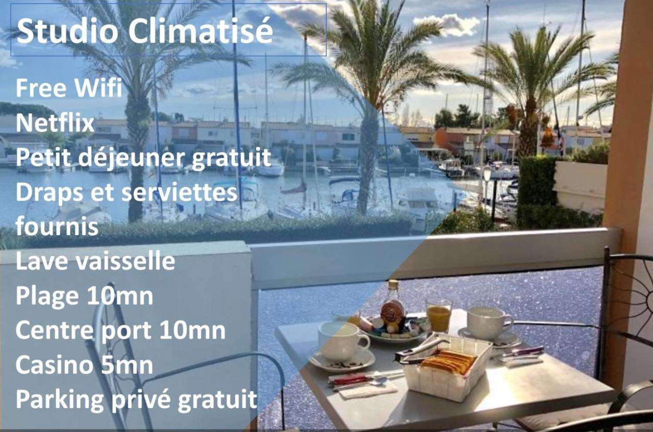 Appartamento Cap Capistol Le Cap D'agde Vue Port *