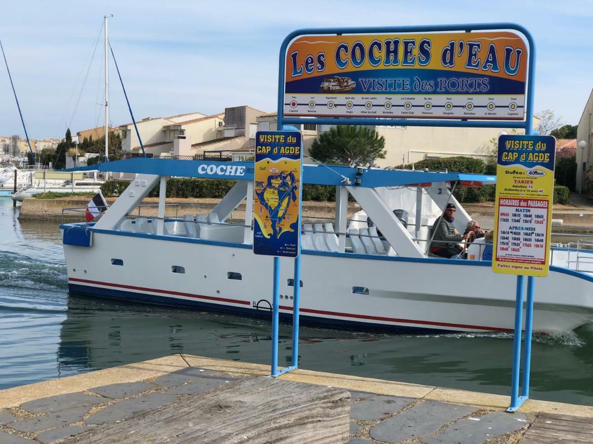 Cap Capistol Le Cap D'agde Vue Port Appartamento